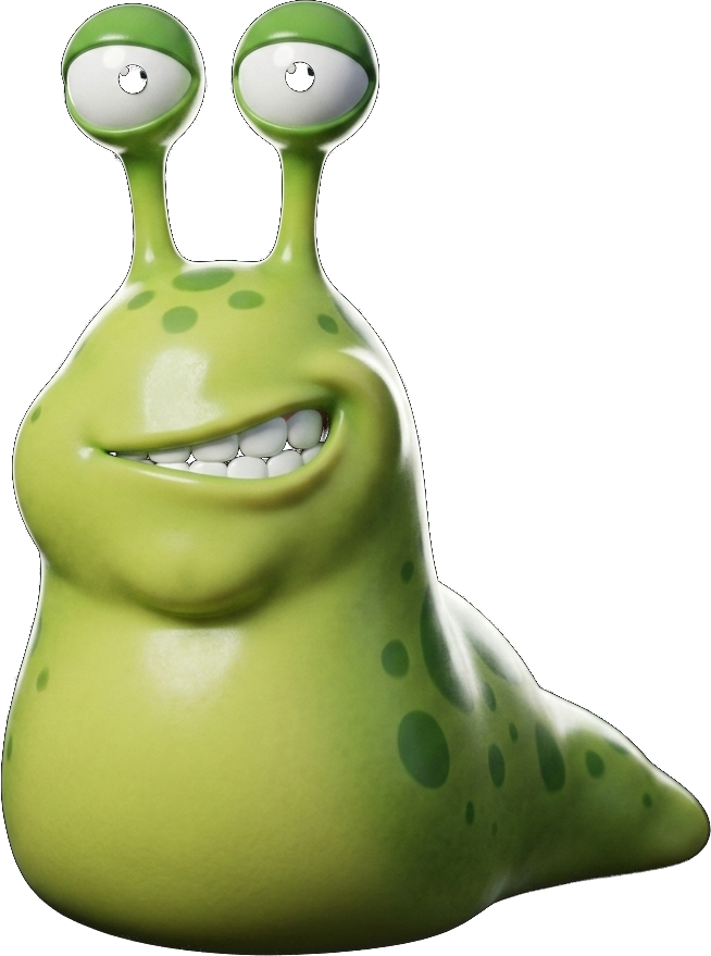 Charlie the gastropod carrying token payload into the Sol-Incinerator